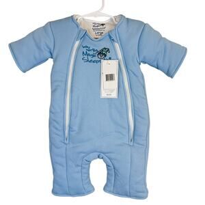 NWT Baby Merlin’s Magic Sleepsuit Baby Blue - L 6-9 Months